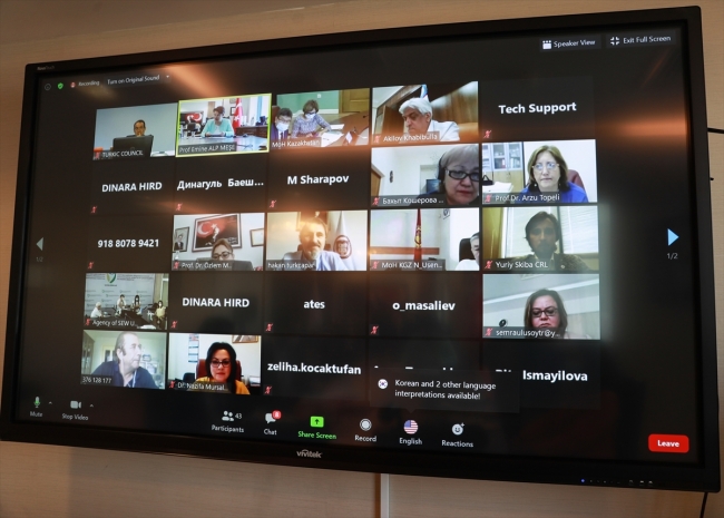 Türk Konseyi Sağlık Bilim Kurulu ikinci kez toplandı